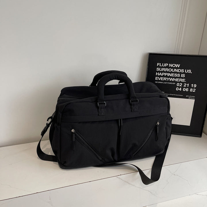 Stylish Multi-Compartment Travel Messenger Bag Bowlift