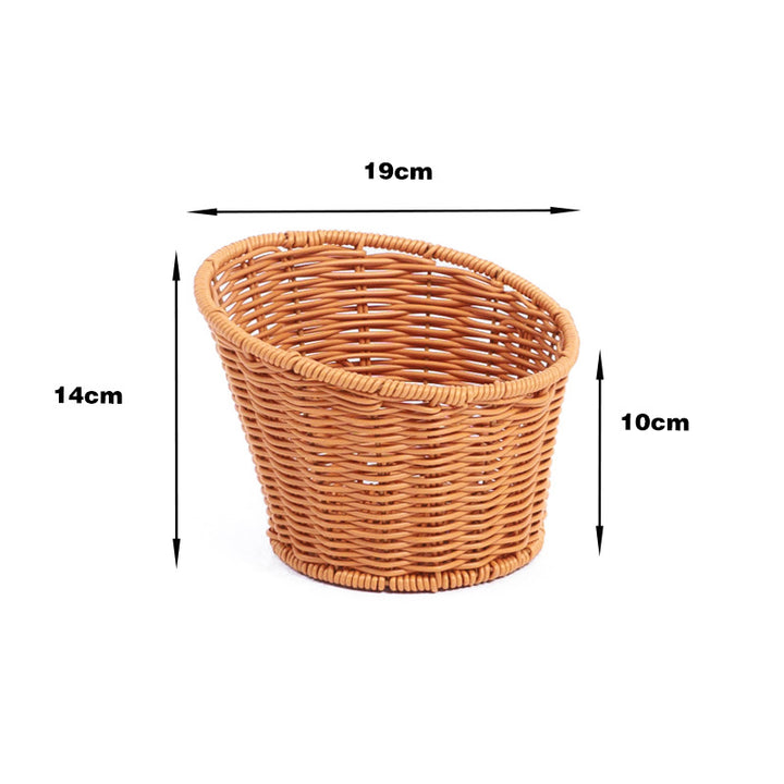 Artisan Woven Decorative Storage Basket Bowlift