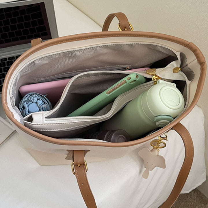 Elegant Leather Tote Bag Bowlift