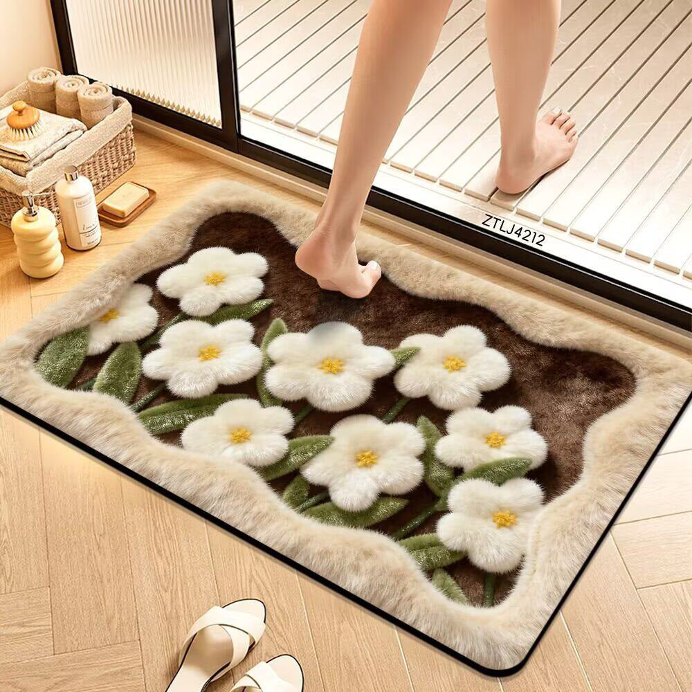 Decorative Bath Mat Bowlift