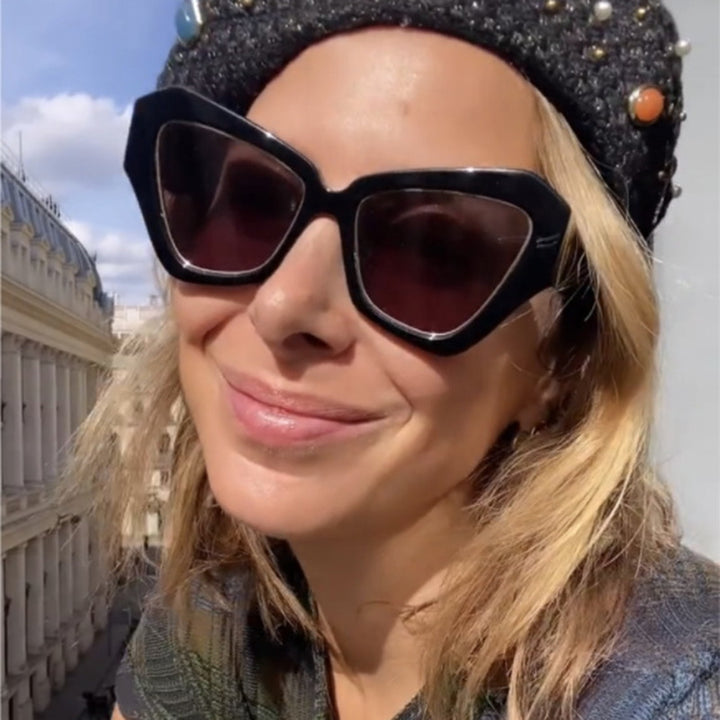 Women's trendy Cat-Eye sunglasses with elegant frame and UV protection Bowlift