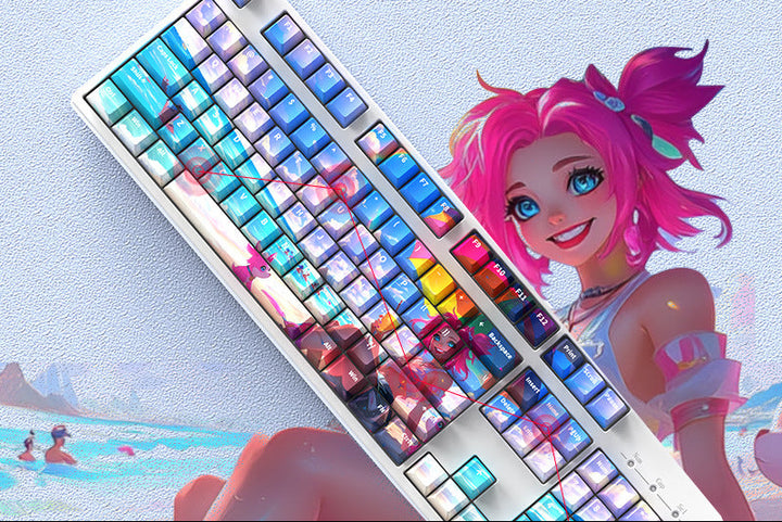 Themed Mechanical Gaming Keyboard Bowlift