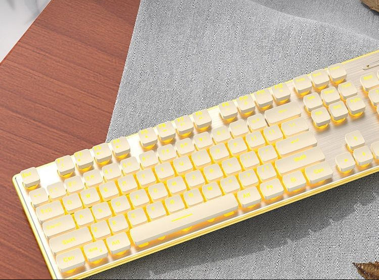 Vintage-Inspired Mechanical Keyboard Bowlift