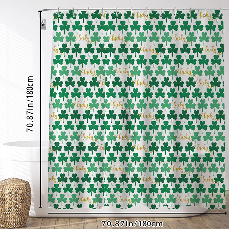 Decorative Shower Curtain Bowlift