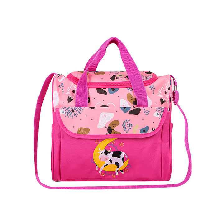 Multifunctional diaper bag with integrated changing mat Bowlift