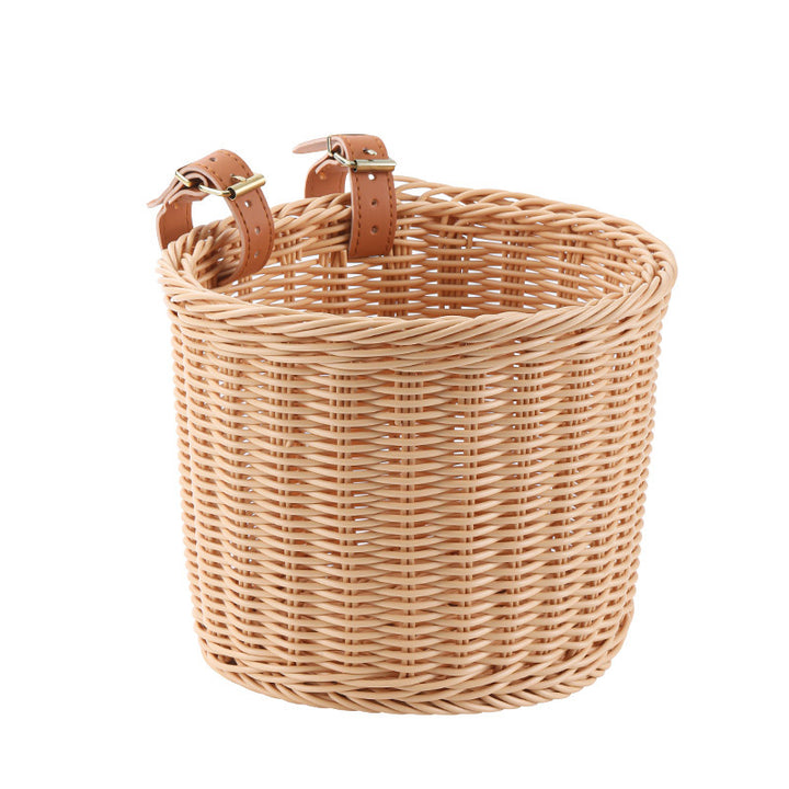 Vintage Woven Storage Basket Bowlift