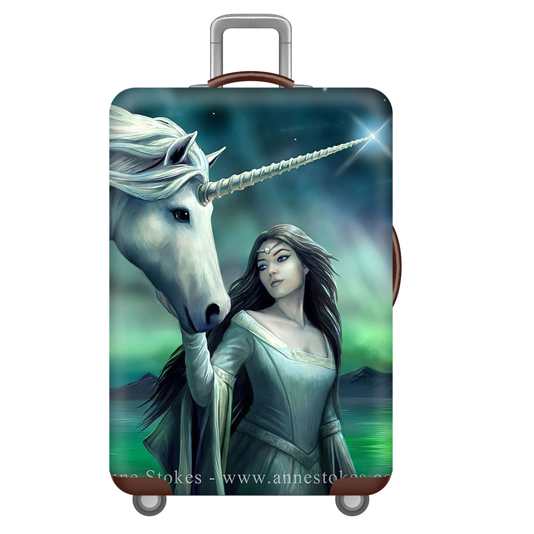 Unisex Hard-shell Travel Suitcase with Funny Panda Design Bowlift