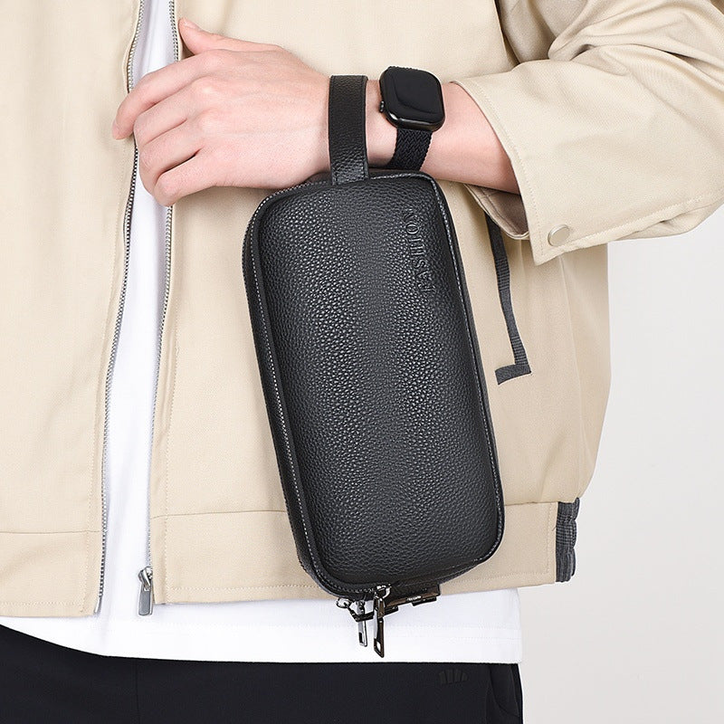 Premium Leather Travel Case Bowlift