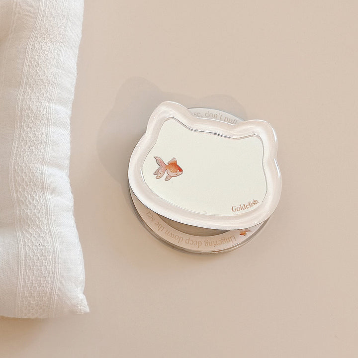 Romantic ceramic coaster with cat motif Bowlift
