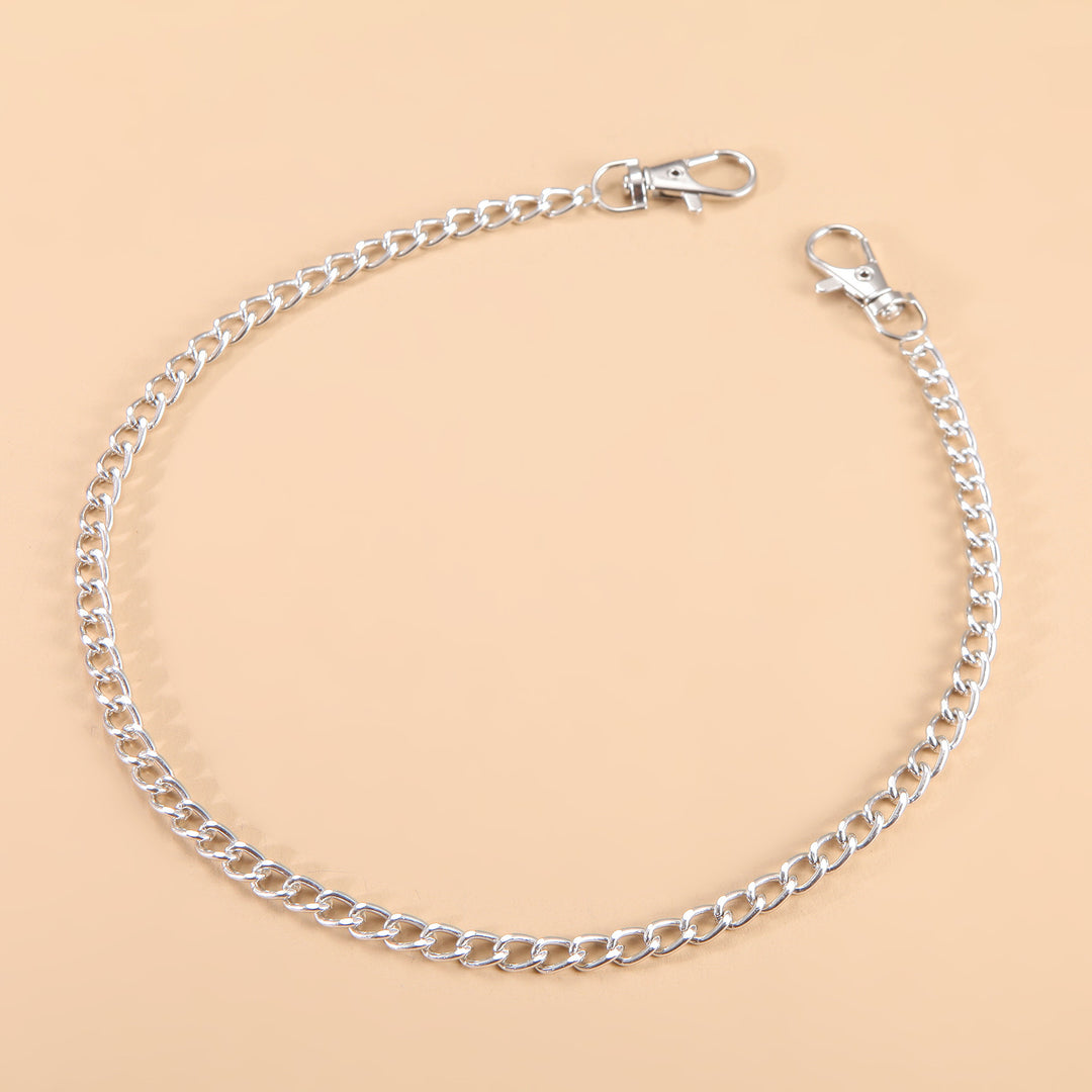 Stylish Silver Chain Anklet Bowlift
