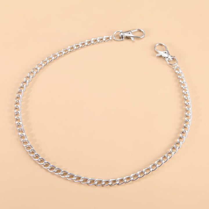 Stylish Silver Chain Anklet Bowlift