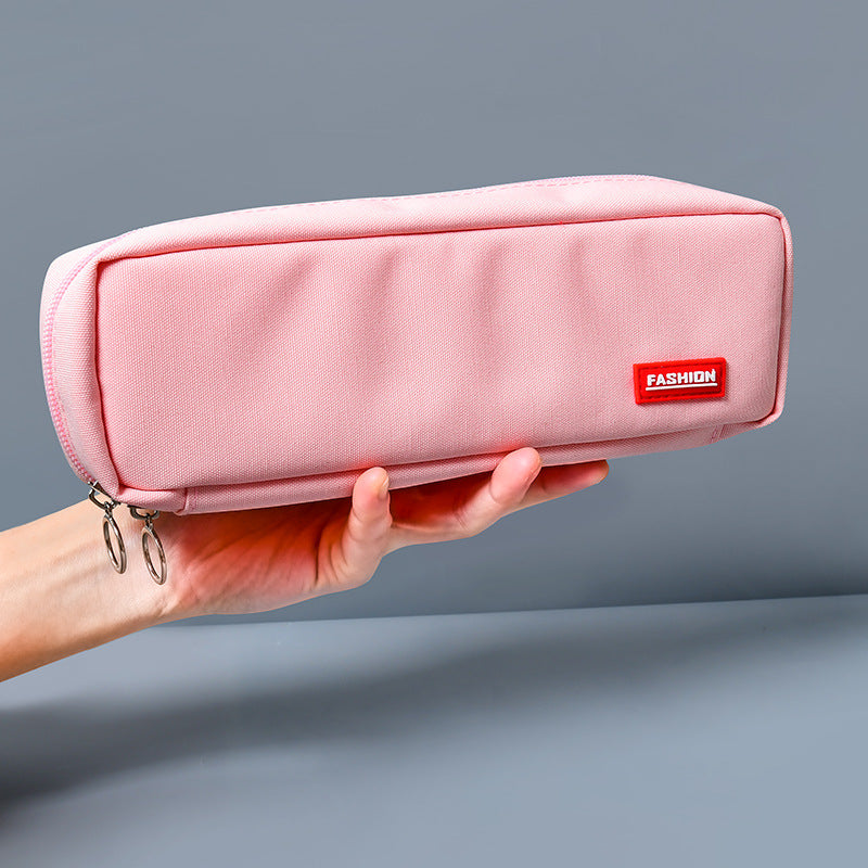 Multi-Compartment Zippered Pencil Pouch Bowlift