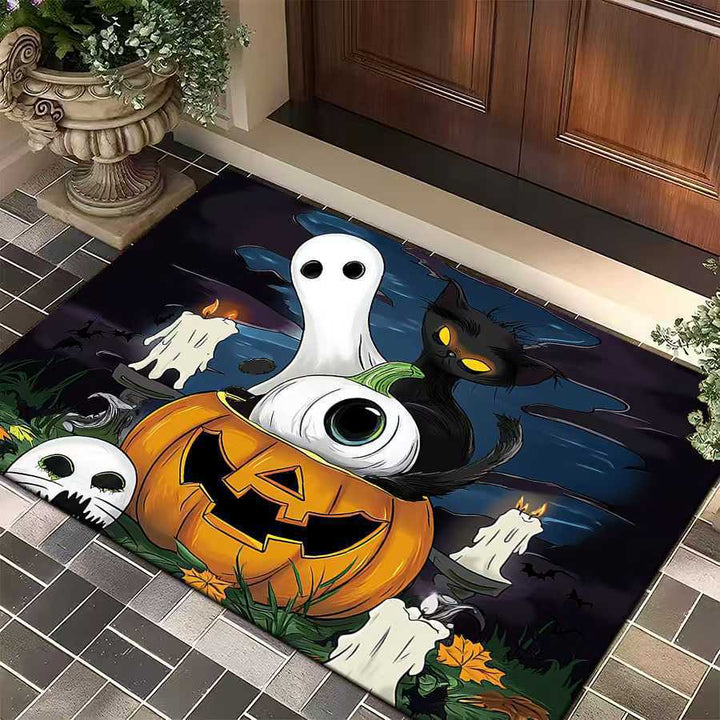 Halloween-Themed Decorative Door Mat Bowlift