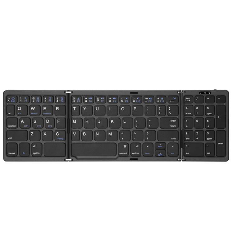 Compact Folding Bluetooth Keyboard Bowlift