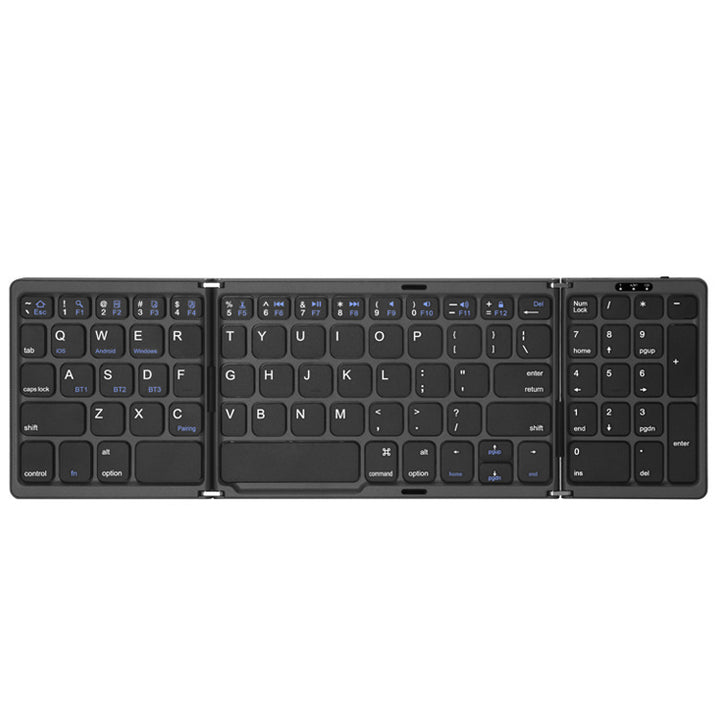 Compact Folding Bluetooth Keyboard Bowlift