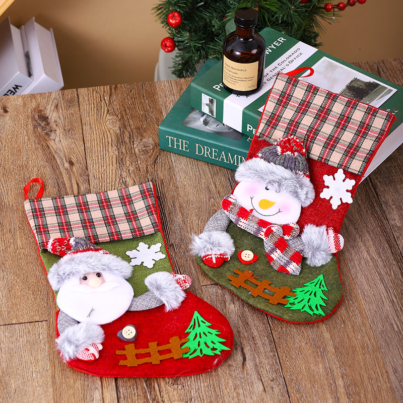 Christmas stocking with creative designs Bowlift