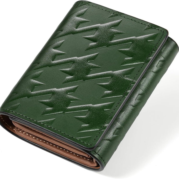 Textured Leather Wallet Bowlift