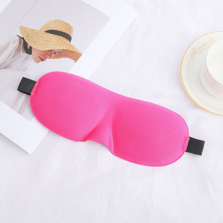 Unisex nan light-blocking travel mask with thermoformable nylon cover and wide comfort band Bowlift