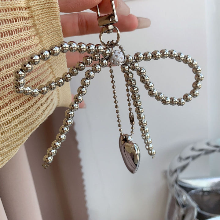 Decorative Beaded Charm Key Holder Bowlift