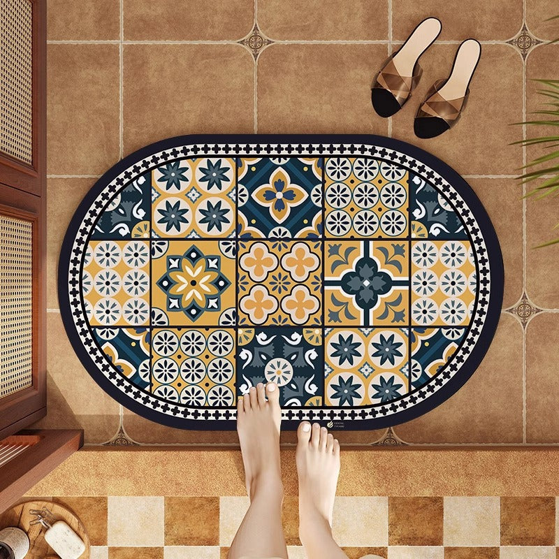 Decorative Area Bath Mat Bowlift