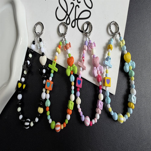 Colorful Decorative Charm Keychain Bowlift