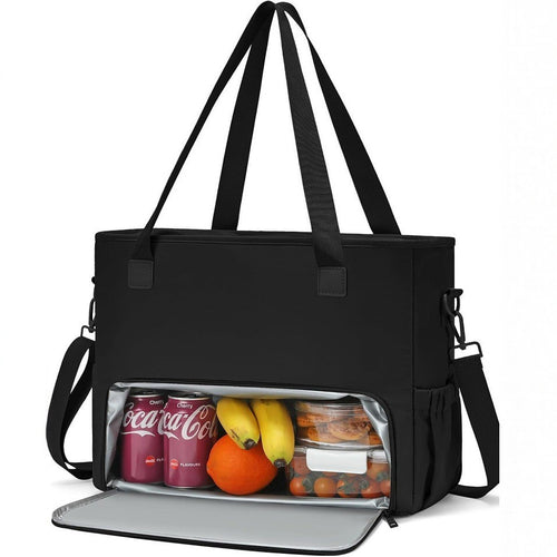 Insulated lunch bag with practical compartment system Bowlift