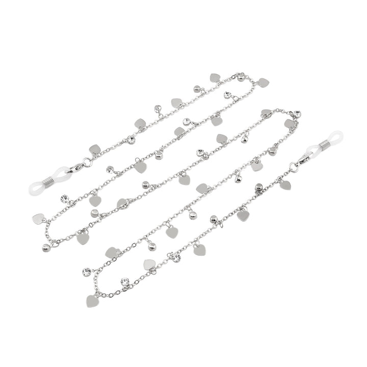 Decorative Heart-Shaped Eyewear Chain Bowlift