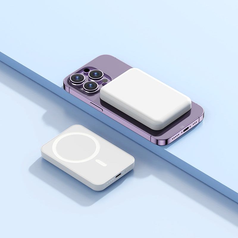 Portable power bank with integrated Magsafe and fast charging function Bowlift