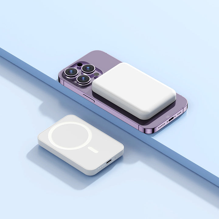 Portable power bank with integrated Magsafe and fast charging function Bowlift