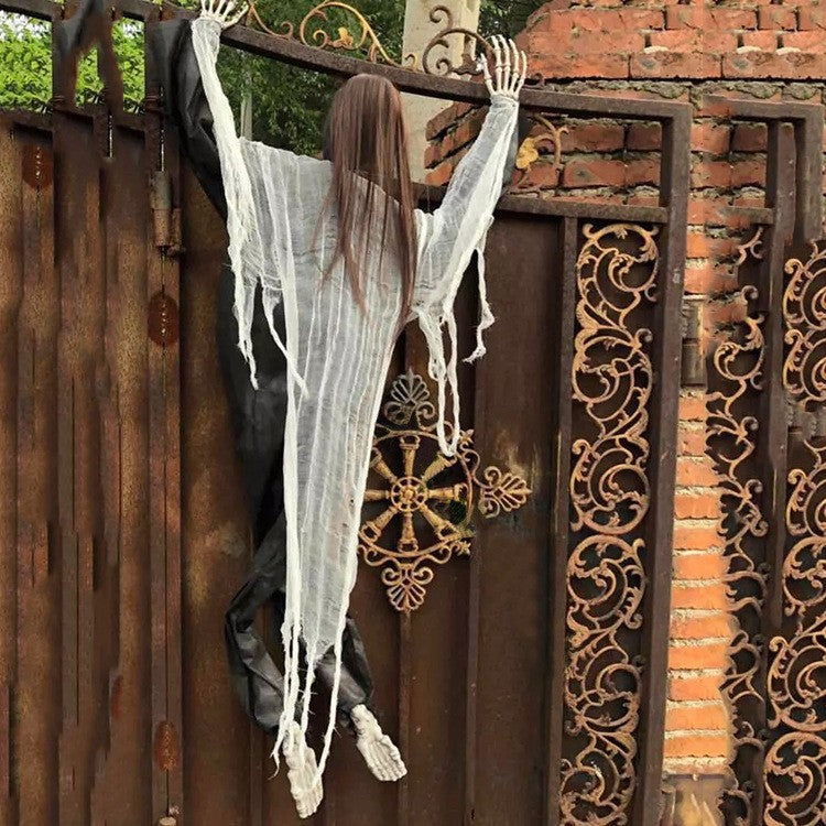 Creepy Climbing Zombie Decoration Bowlift