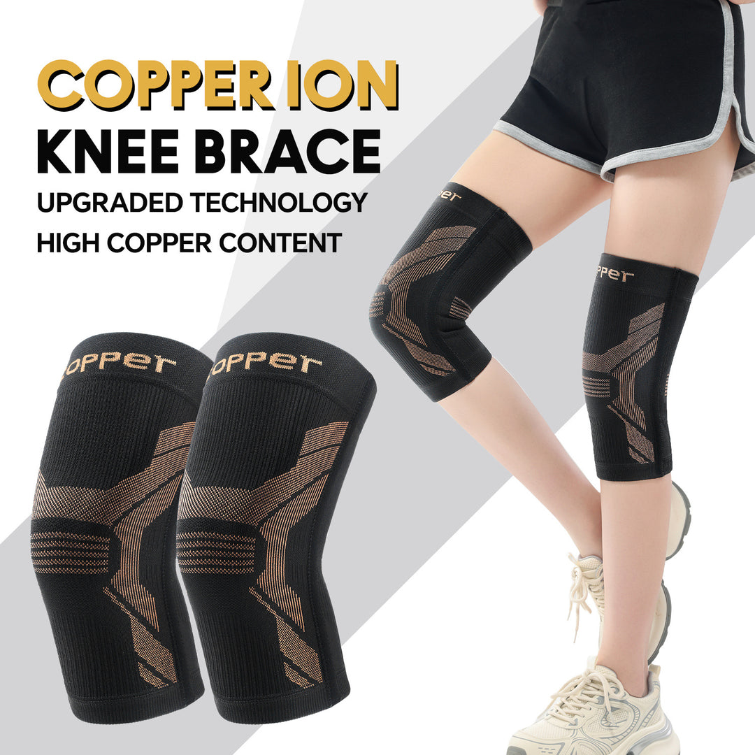 Copper Infused Compression Knee Sleeve Bowlift