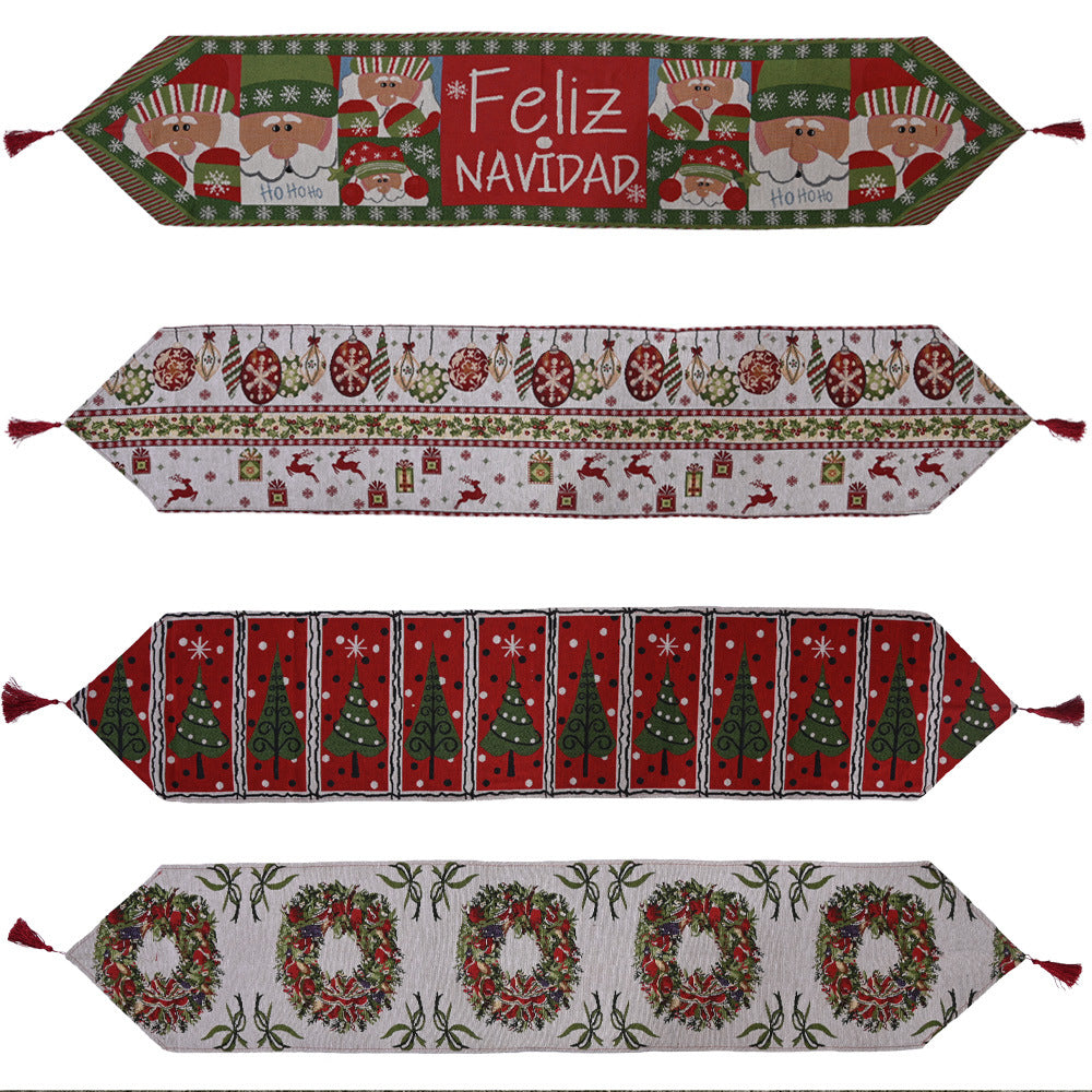 Decorative Holiday Table Runner Bowlift
