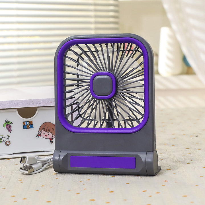 Ladies Portable Table Fan with Cat Design Bowlift