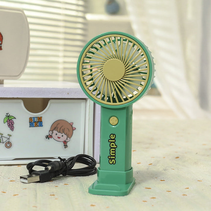 Women's Portable USB Fan with Elegant Design Bowlift