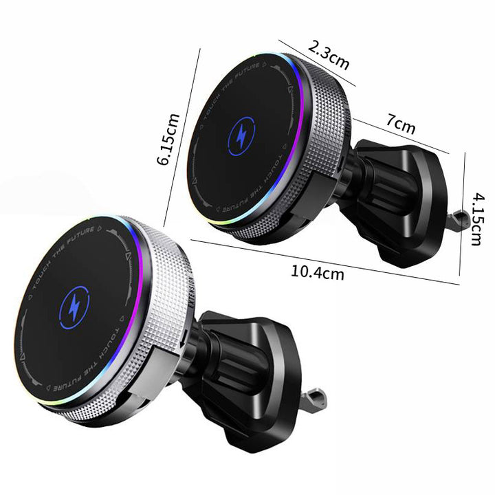 Unisex Magnetic Fast Charging Car Mount Bowlift