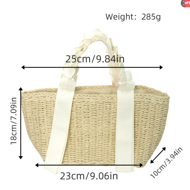 Handbag with Playful Design Bowlift
