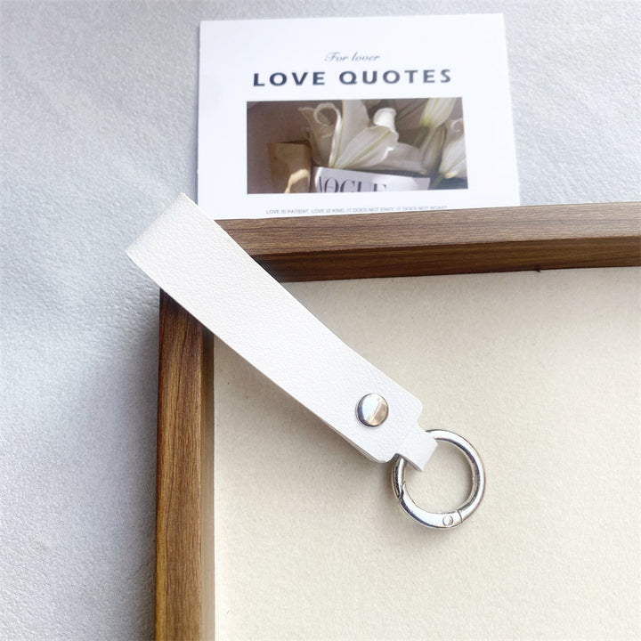 Durable Leather Keyring Bowlift