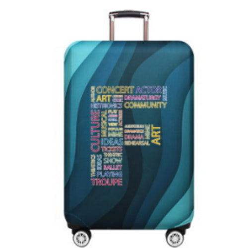 Unisex Hard Shell Suitcase with Creative Cultural Design Bowlift