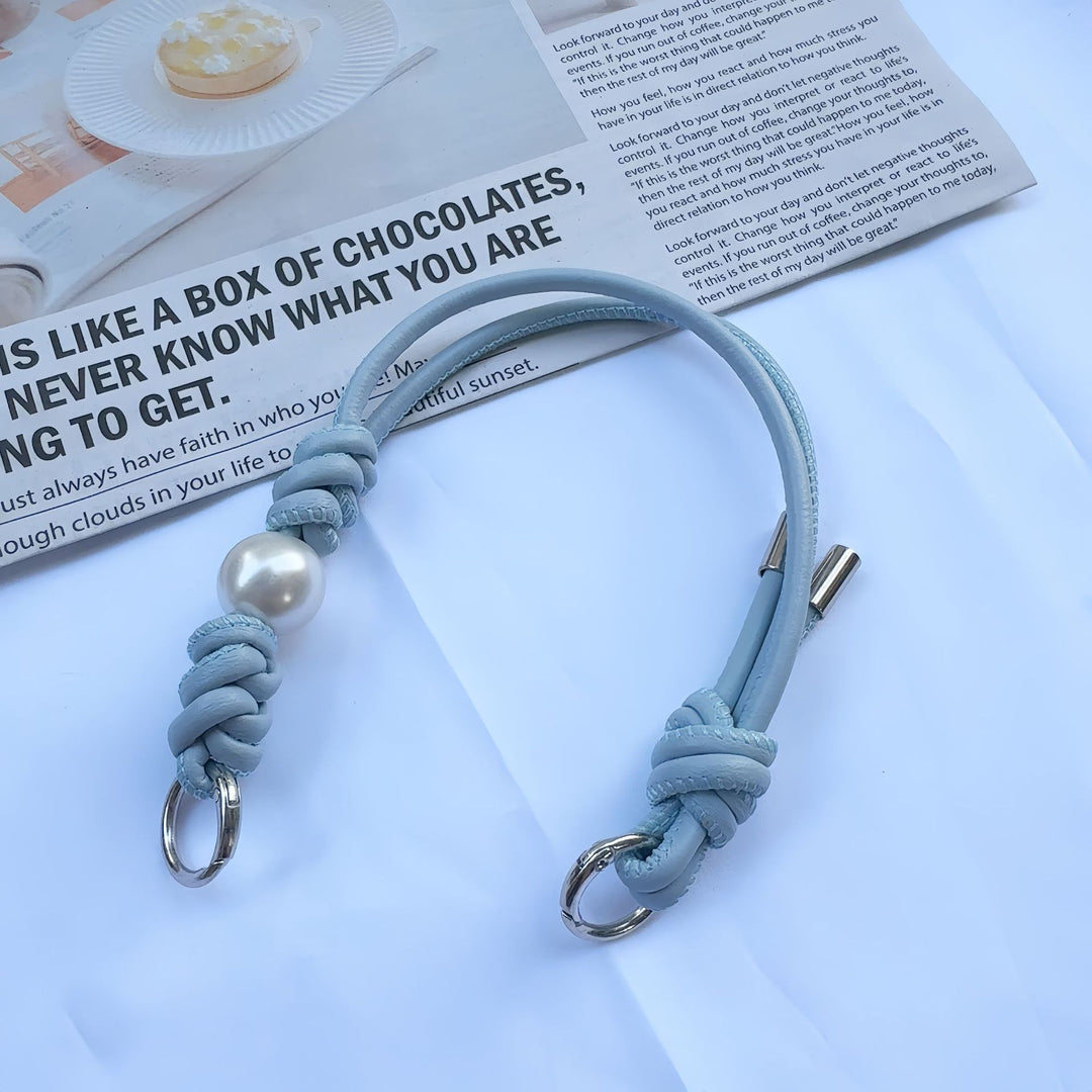 Elegant Braided Keyring Strap Bowlift