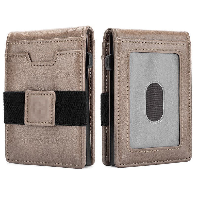 Slim RFID-Blocking Leather Wallet Bowlift
