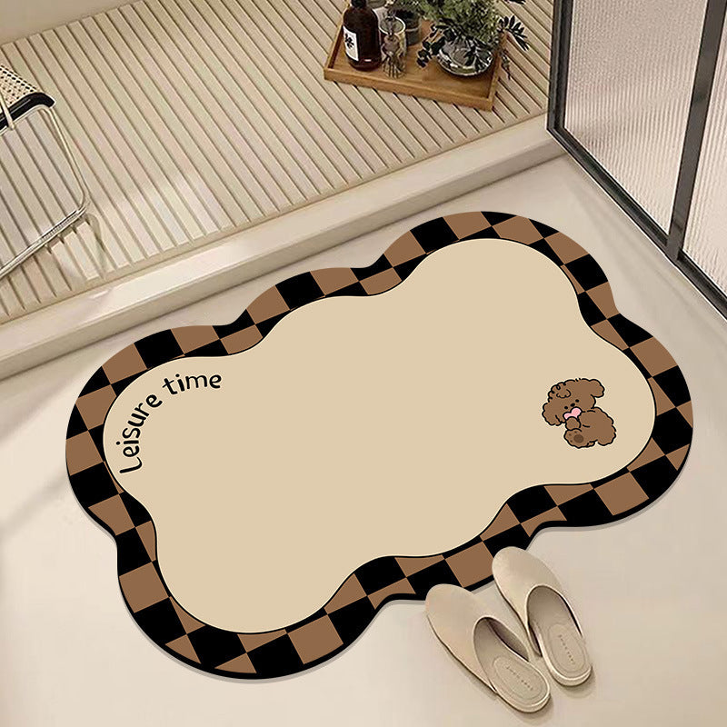 Cute Cartoon Animal Bath Mat Bowlift