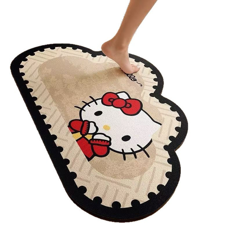 Cute Cartoon Bath Mat Bowlift