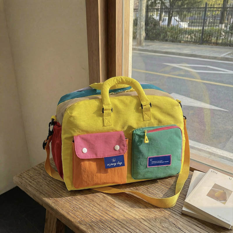 Multi-Functional Travel Duffle Bag with Organizational Pockets Bowlift