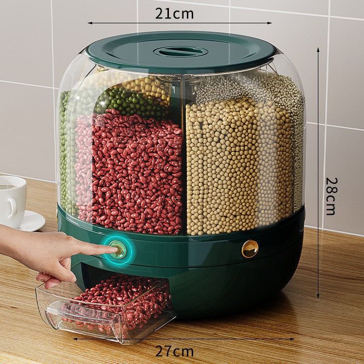 Smart Multi-Compartment Grain Storage Container Bowlift