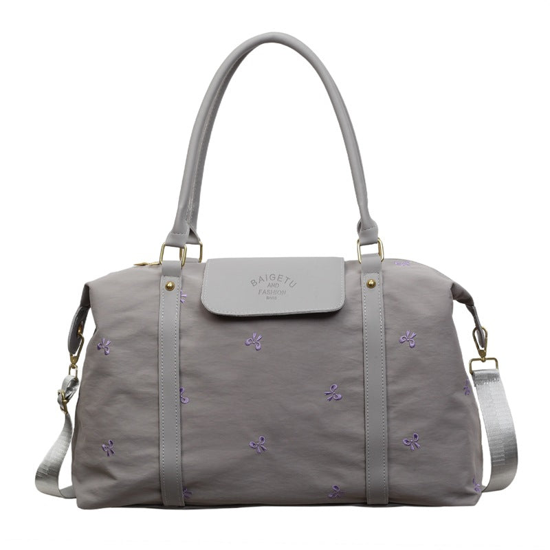 Stylish Embroidered Travel Duffle