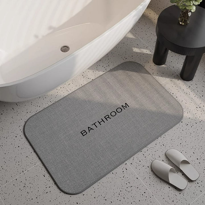Absorbent Non-Slip Bathroom Mat Bowlift