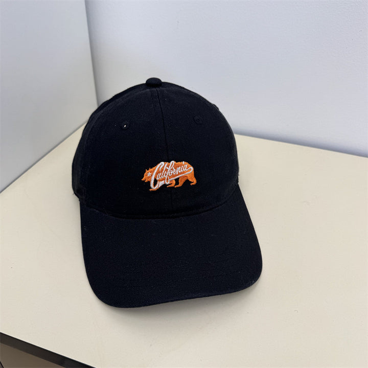 Women's Casual Vintage Embroidered Cap Bowlift
