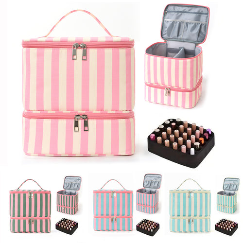 Cosmetic organizer with multiple compartments and removable interior Bowlift