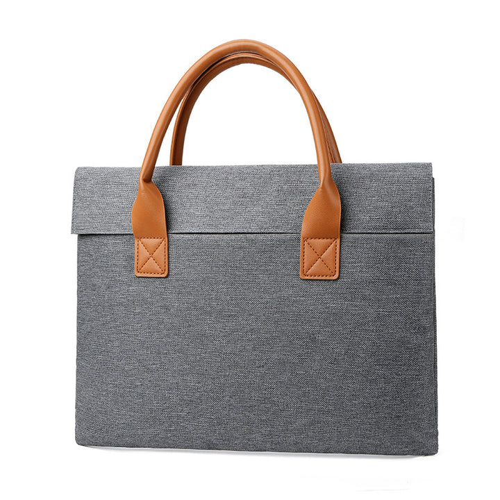 Elegant Laptop Bag with Practical Carrying System Bowlift