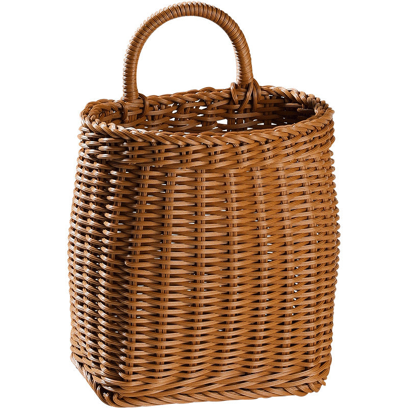 Handcrafted Eco-Friendly Woven Storage Basket Bowlift
